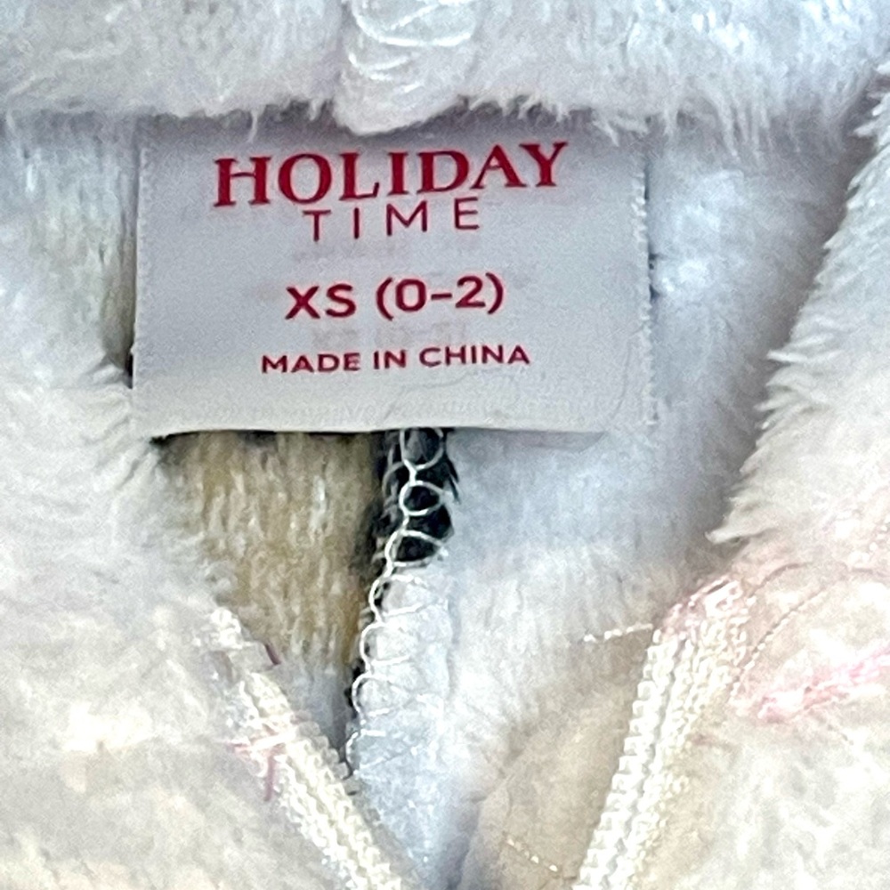 New Cow Print fleece one piece Pajamas - Picture 7 of 8